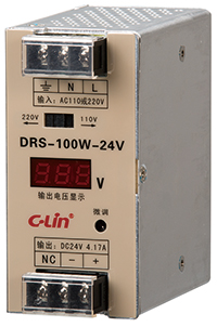 DRS-100W/120W/150W數(shù)顯導(dǎo)軌式開關(guān)電源